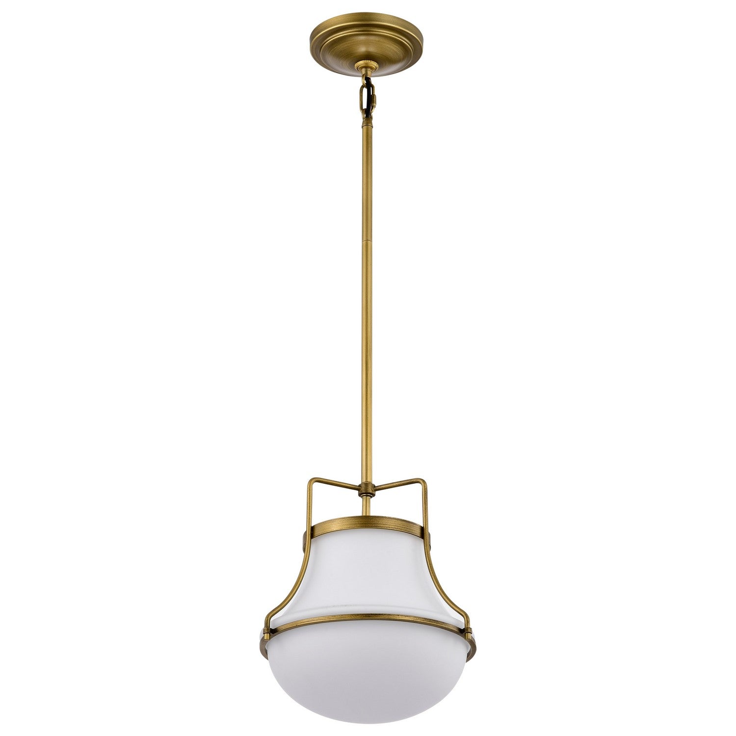 Nuvo Lighting - 60-7862 - One Light Pendant - Valdora - Natural Brass