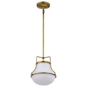 Nuvo Lighting - 60-7862 - One Light Pendant - Valdora - Natural Brass