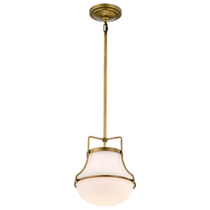 Nuvo Lighting - 60-7862 - One Light Pendant - Valdora - Natural Brass