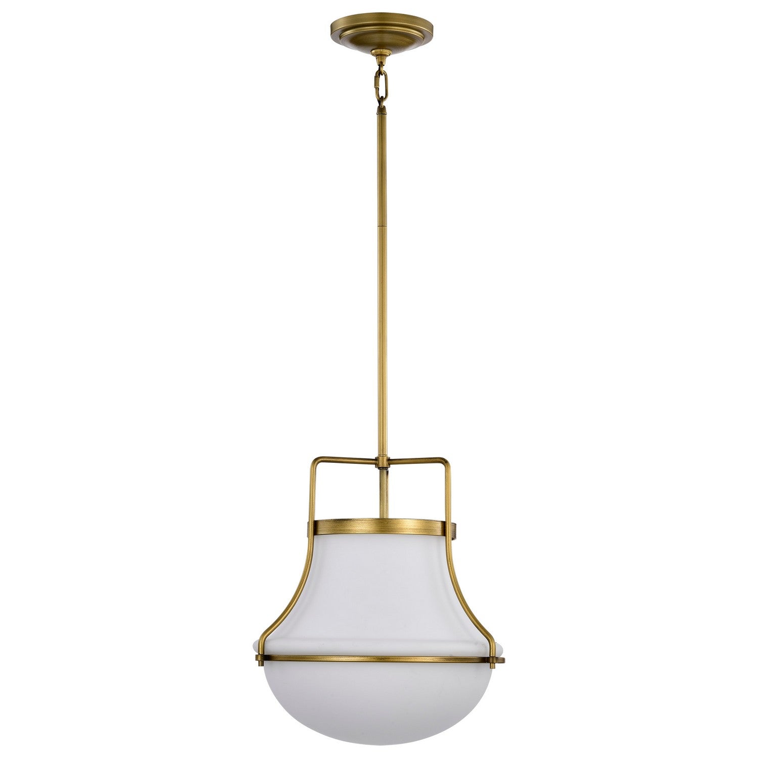 Nuvo Lighting - 60-7863 - One Light Pendant - Valdora - Natural Brass