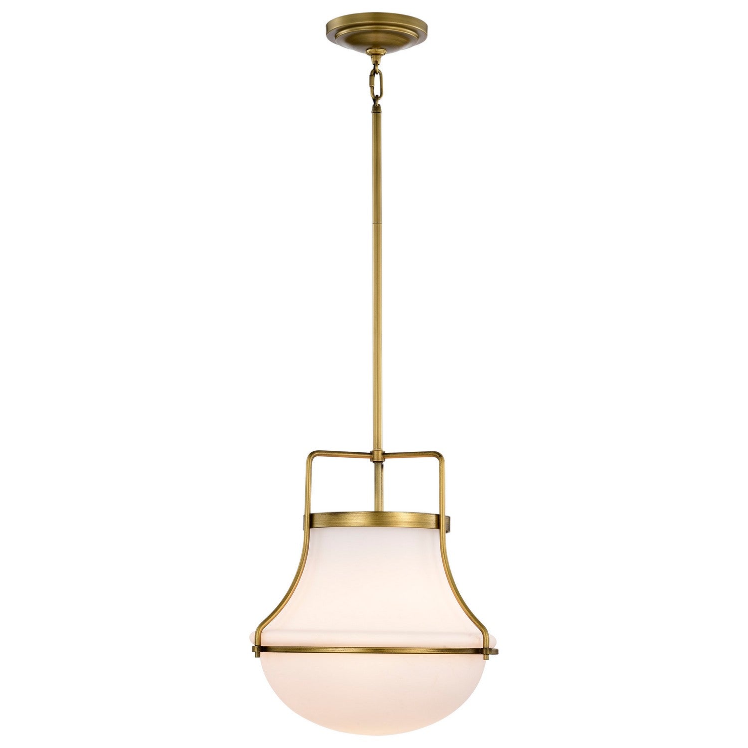 Nuvo Lighting - 60-7863 - One Light Pendant - Valdora - Natural Brass