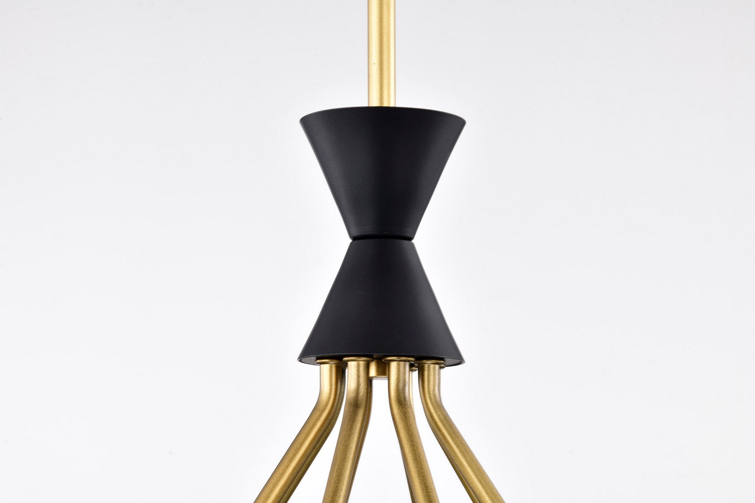 Nuvo Lighting - 60-7868 - Eight Light Chandelier - Marsden - Matte Black