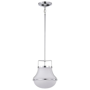 Nuvo Lighting - 60-7872 - One Light Pendant - Valdora - Polished Nickel