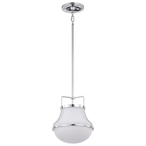 Nuvo Lighting - 60-7872 - One Light Pendant - Valdora - Polished Nickel