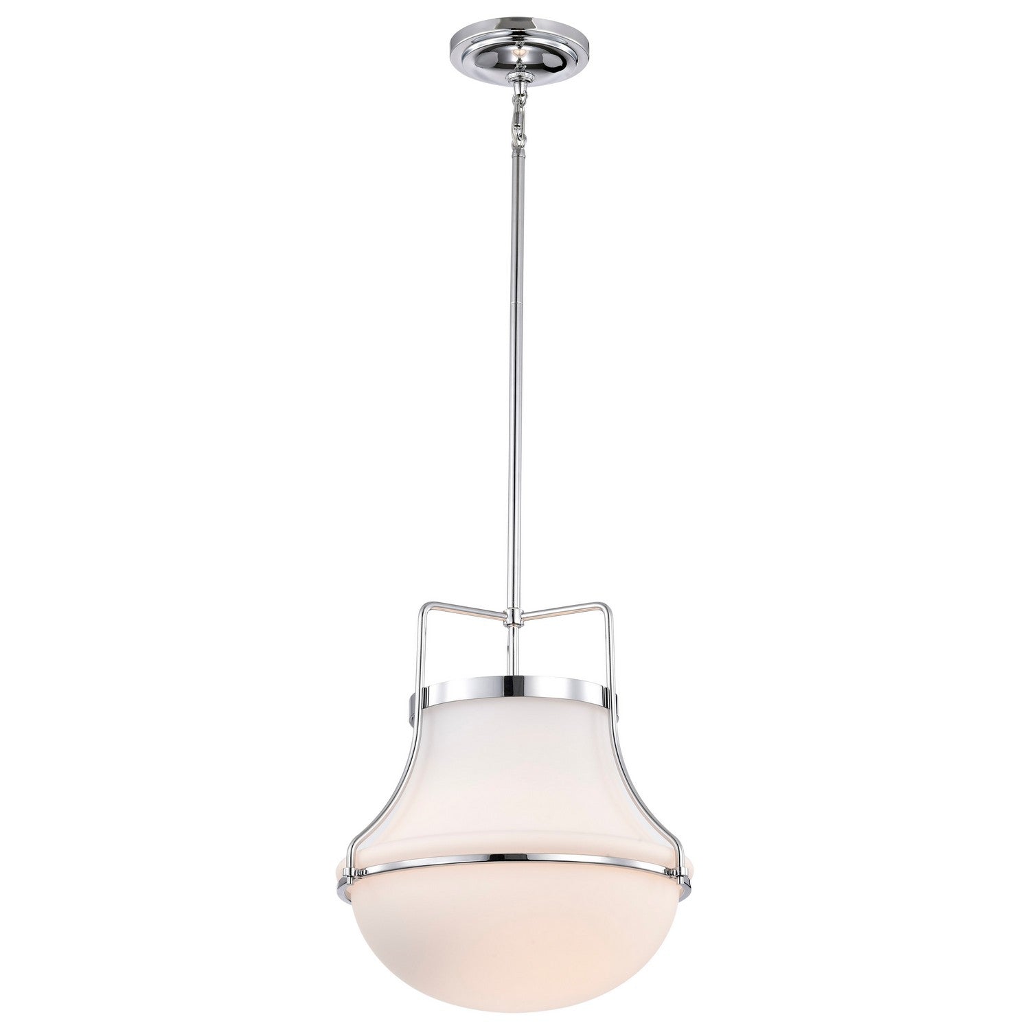 Nuvo Lighting - 60-7873 - One Light Pendant - Valdora - Polished Nickel