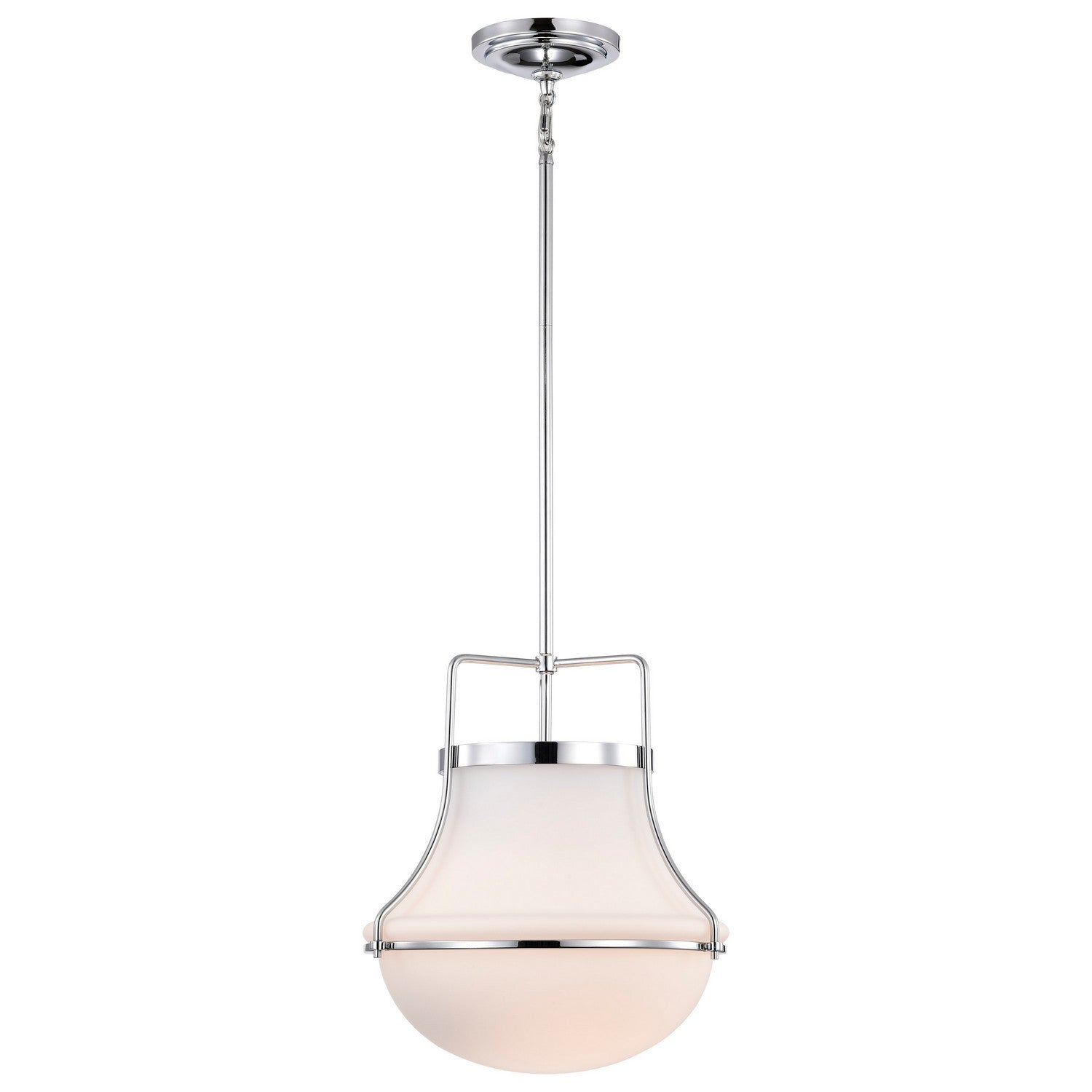 Nuvo Lighting - 60-7873 - One Light Pendant - Valdora - Polished Nickel