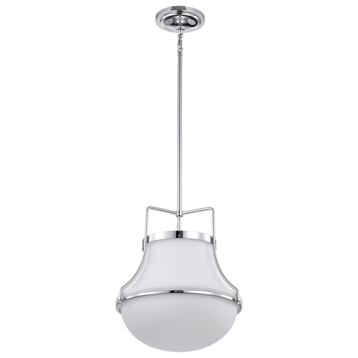 Nuvo Lighting - 60-7873 - One Light Pendant - Valdora - Polished Nickel