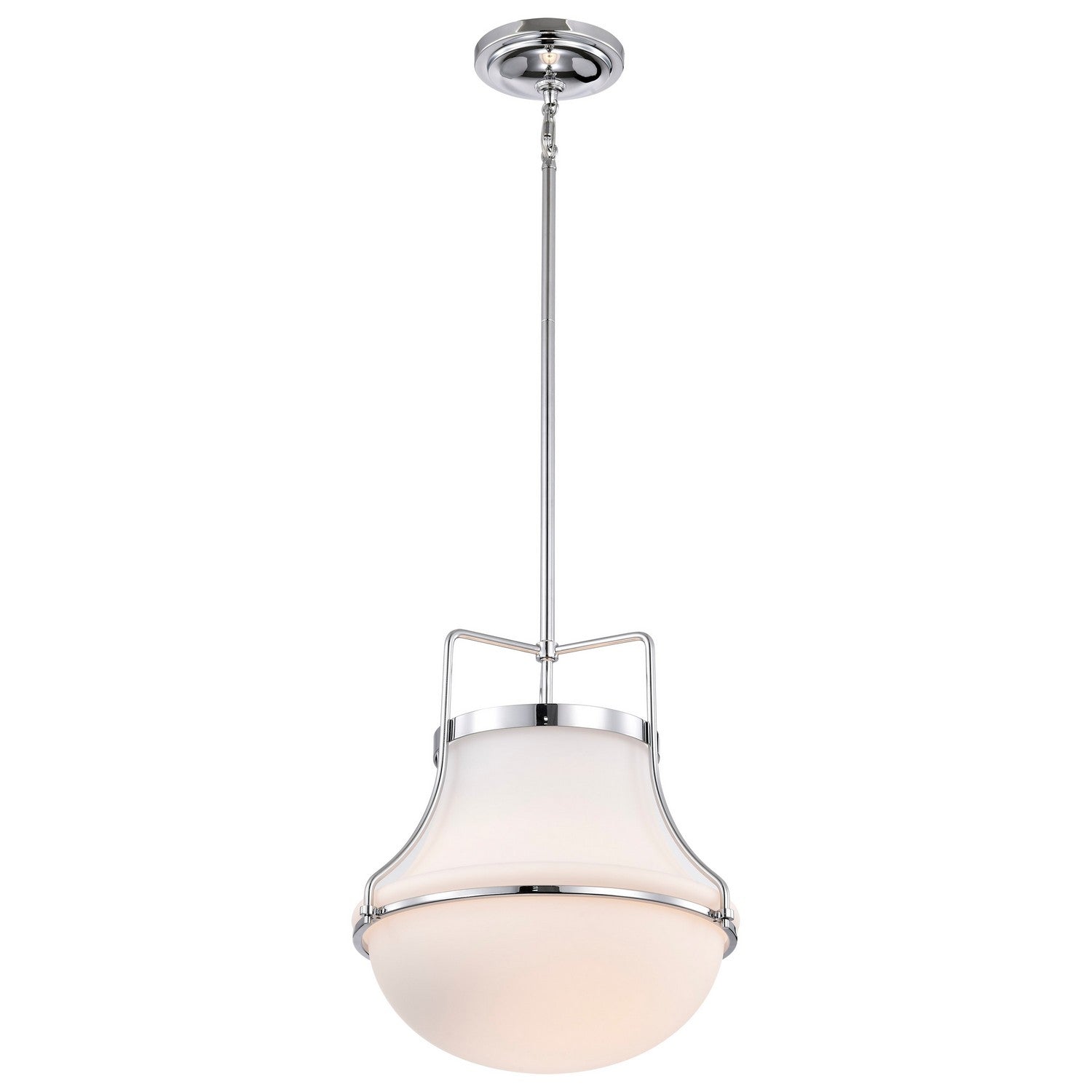 Nuvo Lighting - 60-7873 - One Light Pendant - Valdora - Polished Nickel