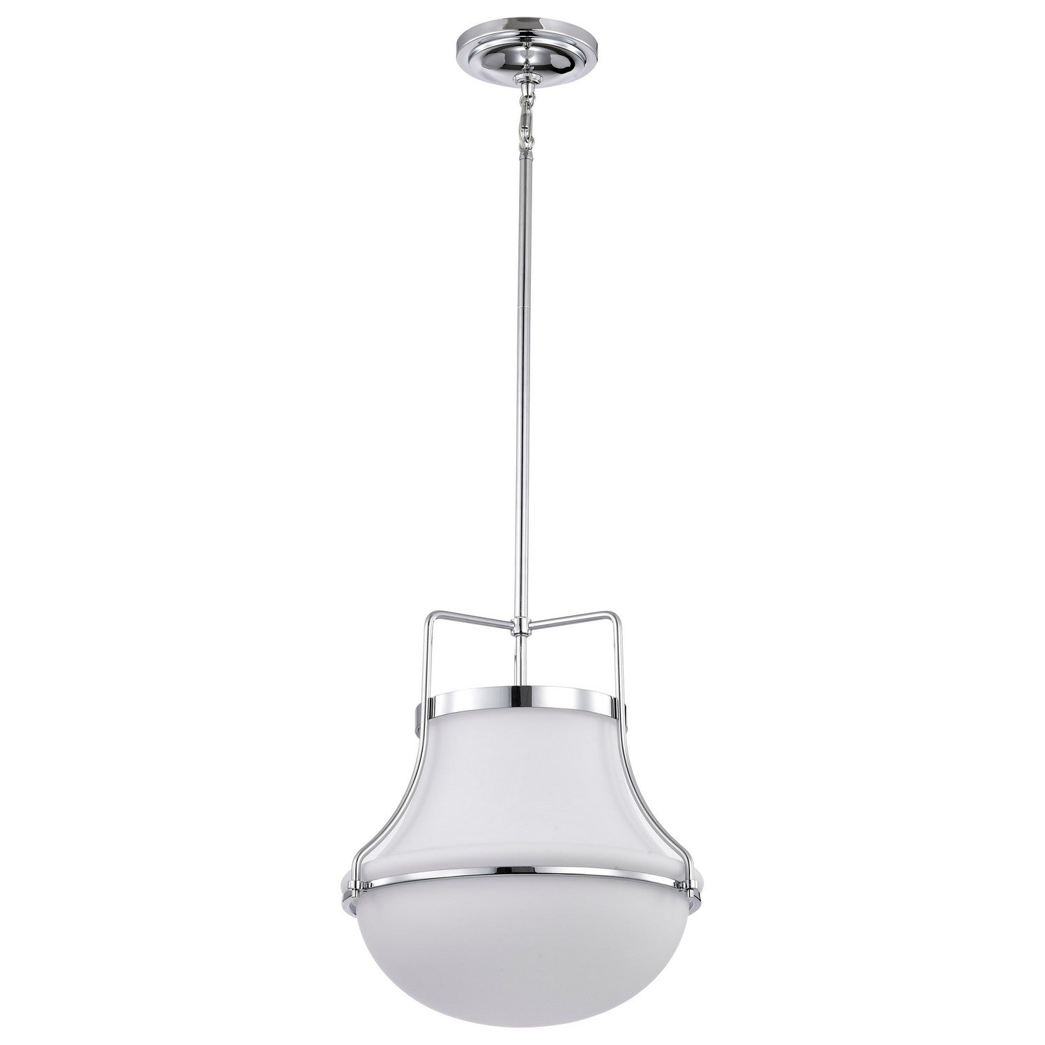 Nuvo Lighting - 60-7873 - One Light Pendant - Valdora - Polished Nickel