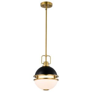 Nuvo Lighting - 60-7876 - One Light Pendant - Everton - Matte Black