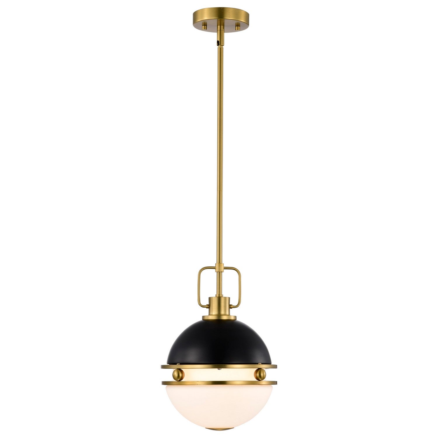 Nuvo Lighting - 60-7876 - One Light Pendant - Everton - Matte Black