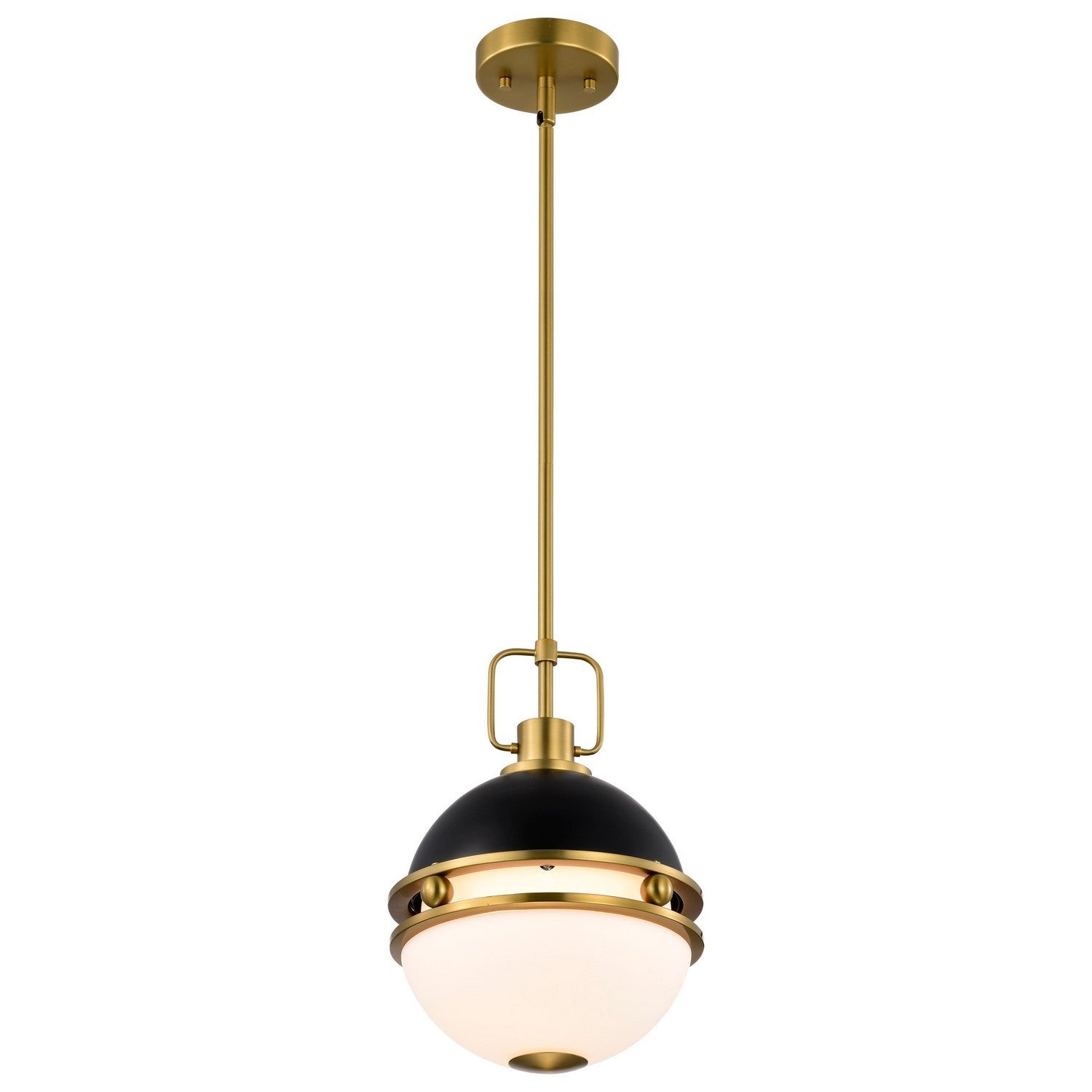 Nuvo Lighting - 60-7876 - One Light Pendant - Everton - Matte Black