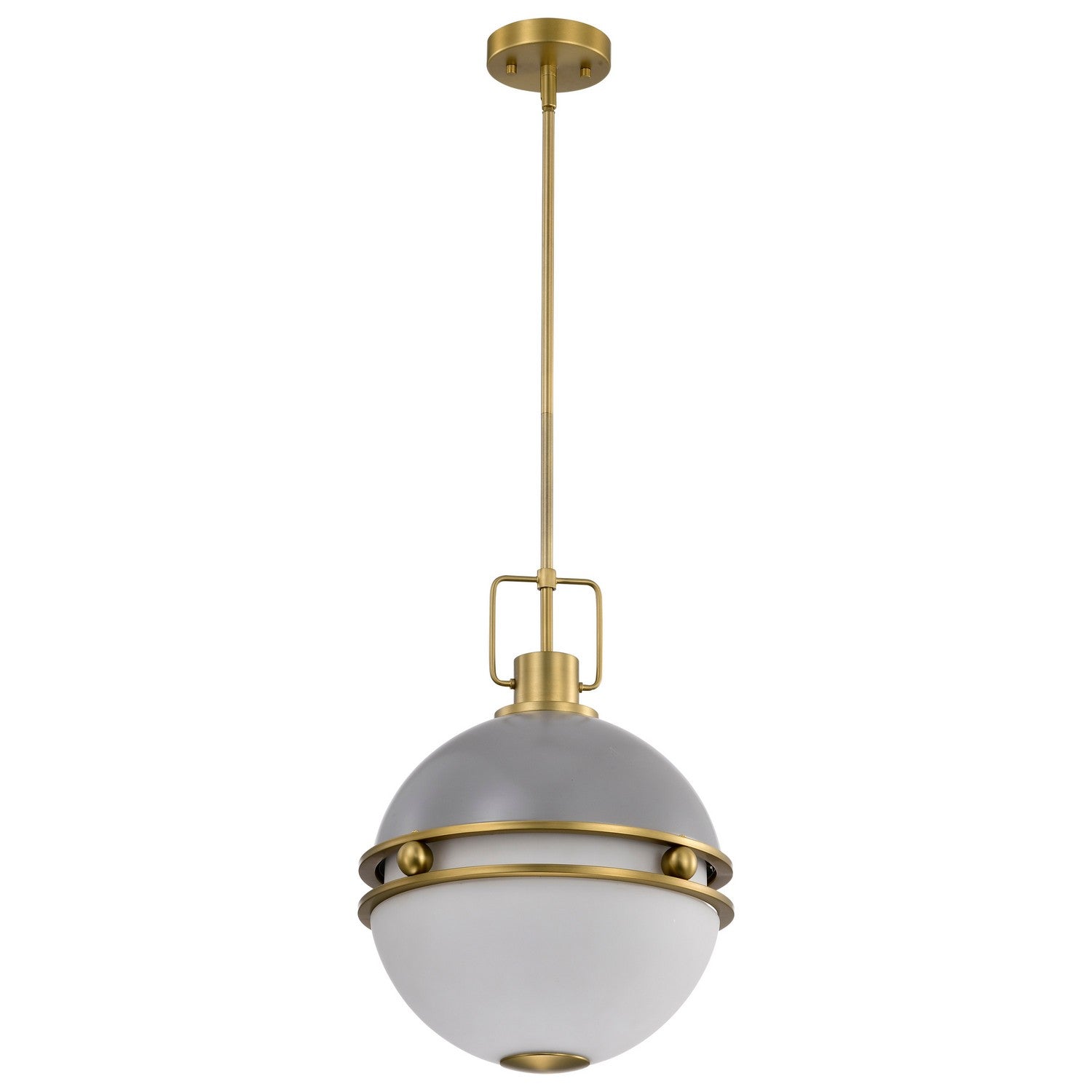 Nuvo Lighting - 60-7877 - Two Light Pendant - Everton - Matte Gray