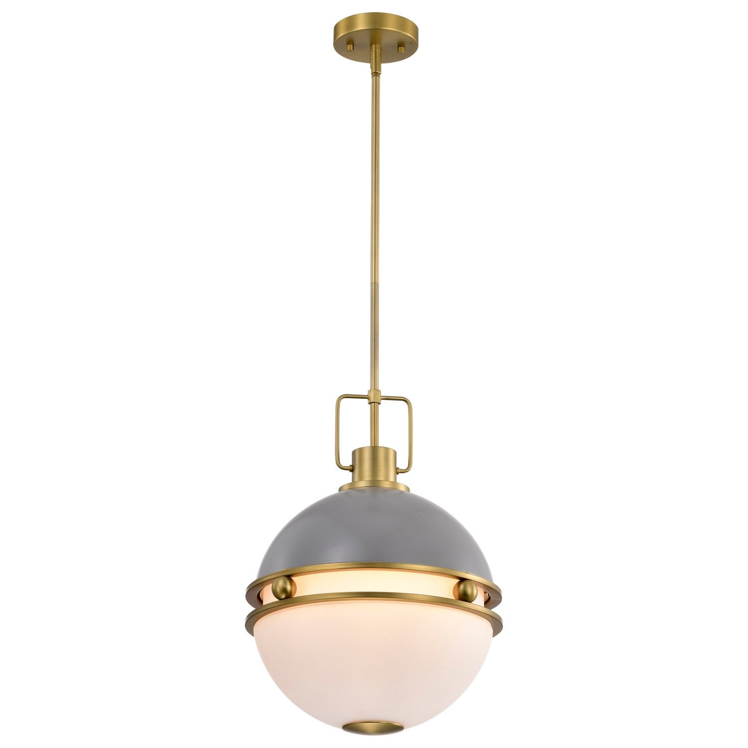 Nuvo Lighting - 60-7877 - Two Light Pendant - Everton - Matte Gray