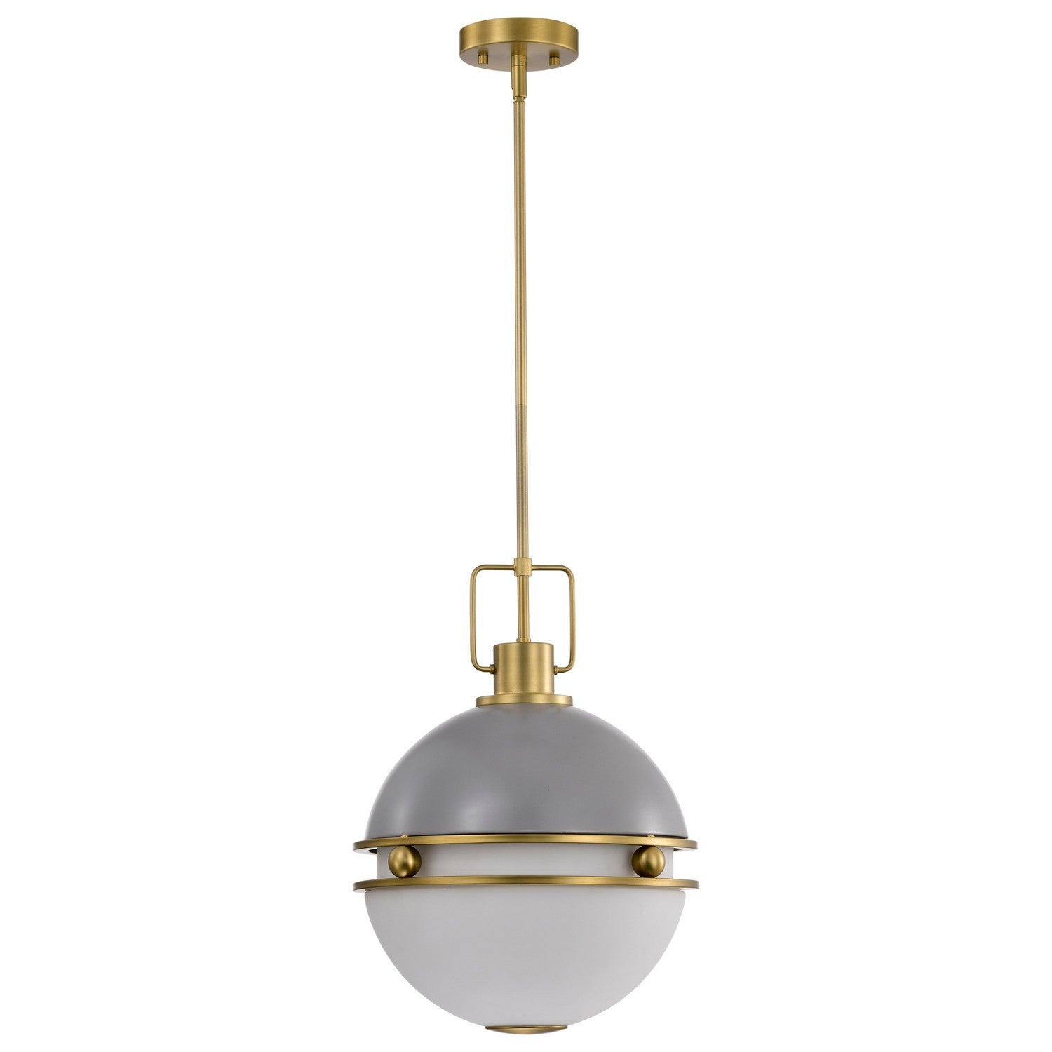 Nuvo Lighting - 60-7877 - Two Light Pendant - Everton - Matte Gray