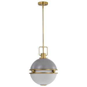 Nuvo Lighting - 60-7877 - Two Light Pendant - Everton - Matte Gray