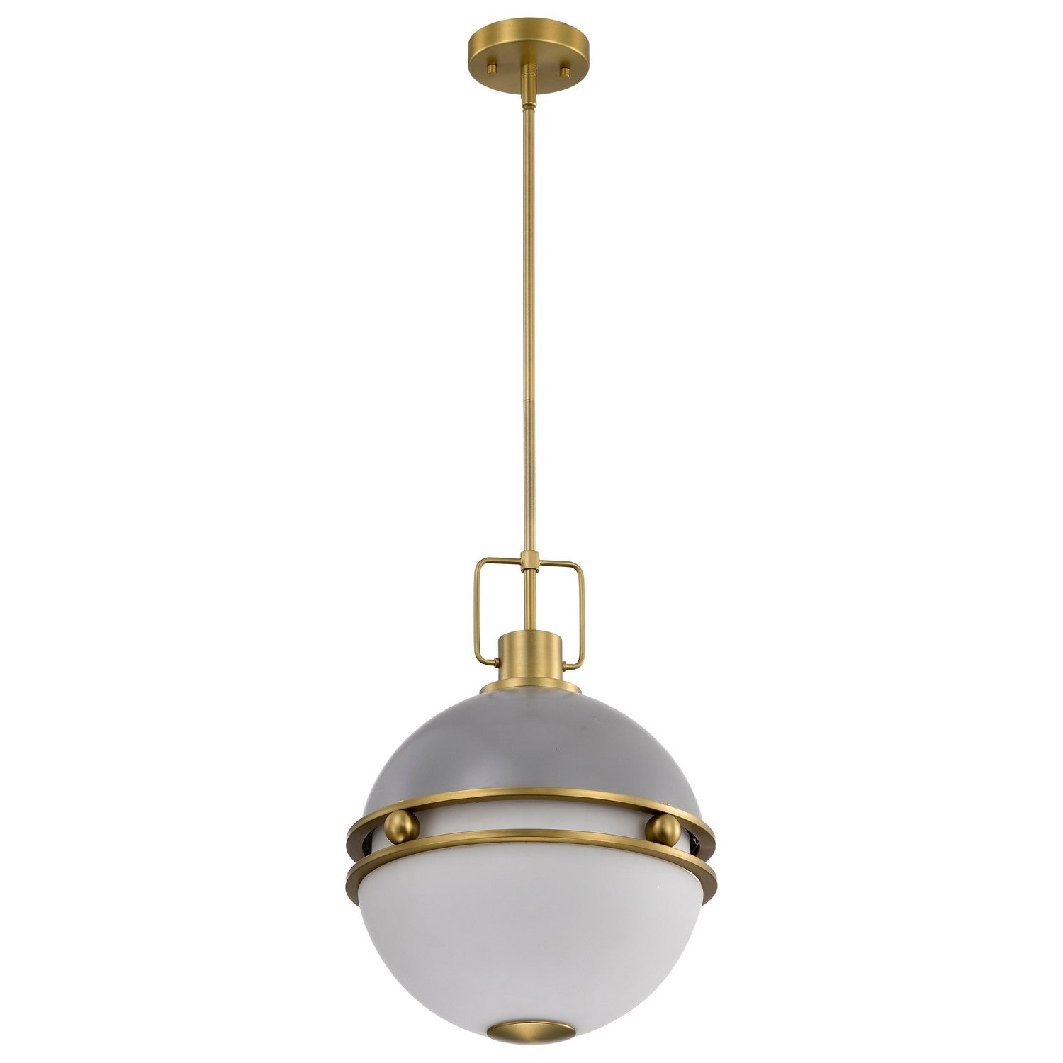 Nuvo Lighting - 60-7877 - Two Light Pendant - Everton - Matte Gray