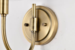 Nuvo Lighting - 60-7881 - One Light Wall Sconce - Brookside - Vintage Brass