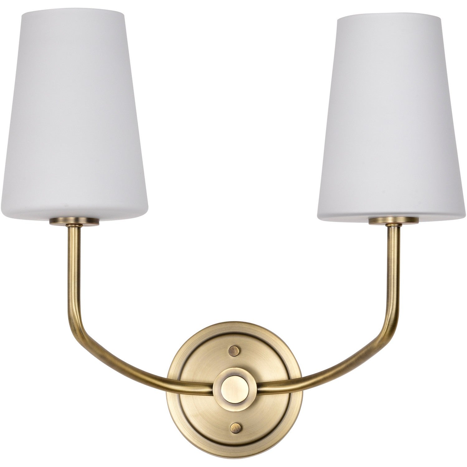 Nuvo Lighting - 60-7882 - Two Light Wall Sconce - Cordello - Vintage Brass