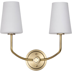 Nuvo Lighting - 60-7882 - Two Light Wall Sconce - Cordello - Vintage Brass