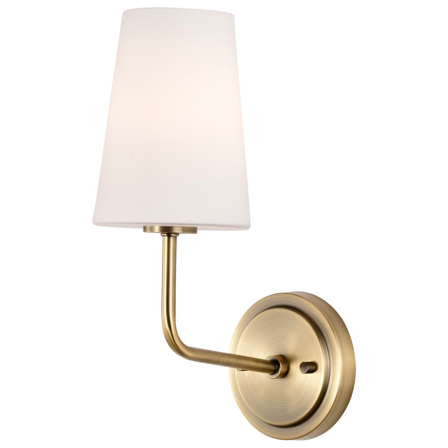 Nuvo Lighting - 60-7883 - One Light Wall Sconce - Cordello - Vintage Brass