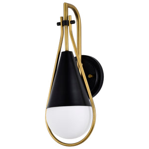 Nuvo Lighting - 60-7901 - One Light Wall Sconce - Admiral - Matte Black