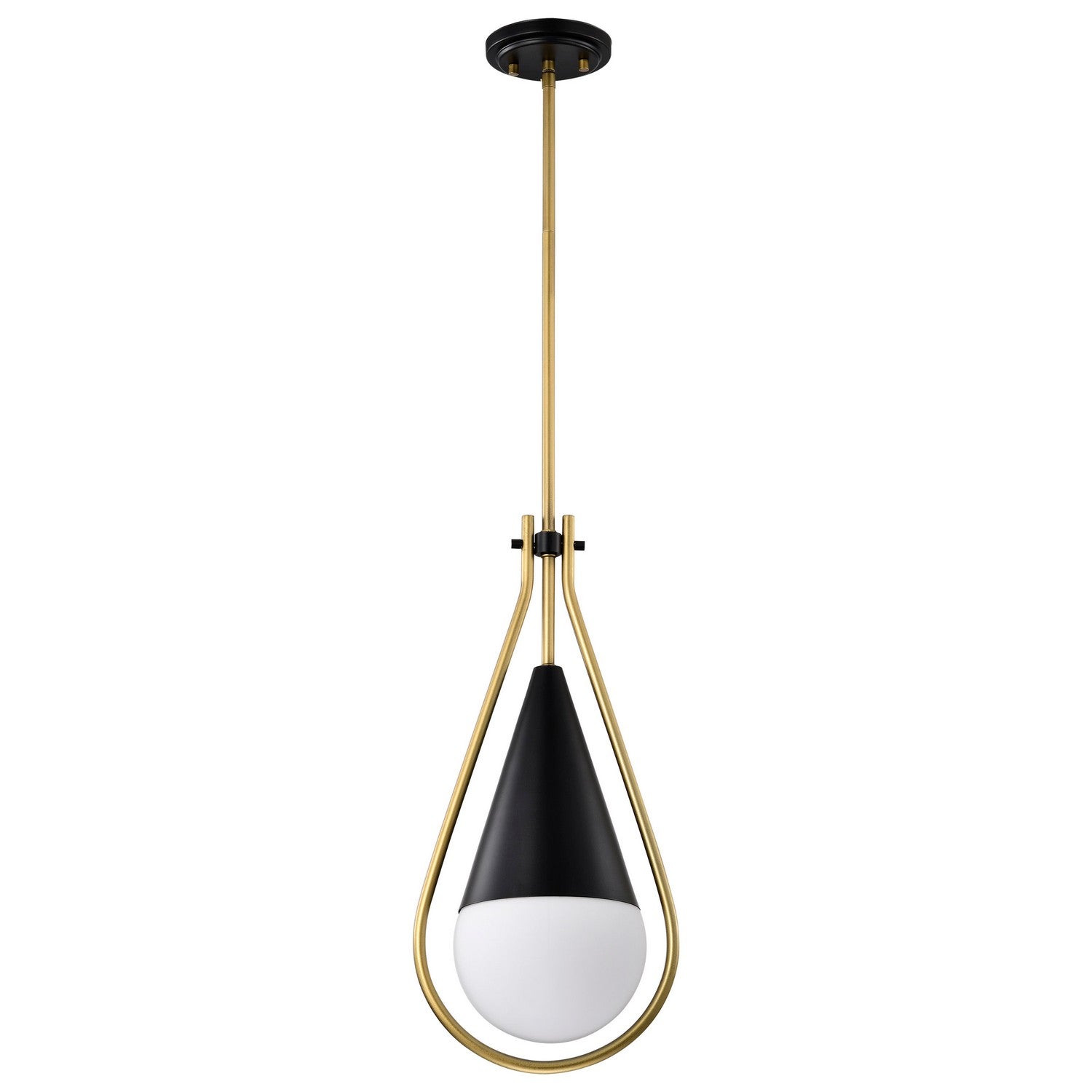 Nuvo Lighting - 60-7902 - One Light Pendant - Admiral - Matte Black