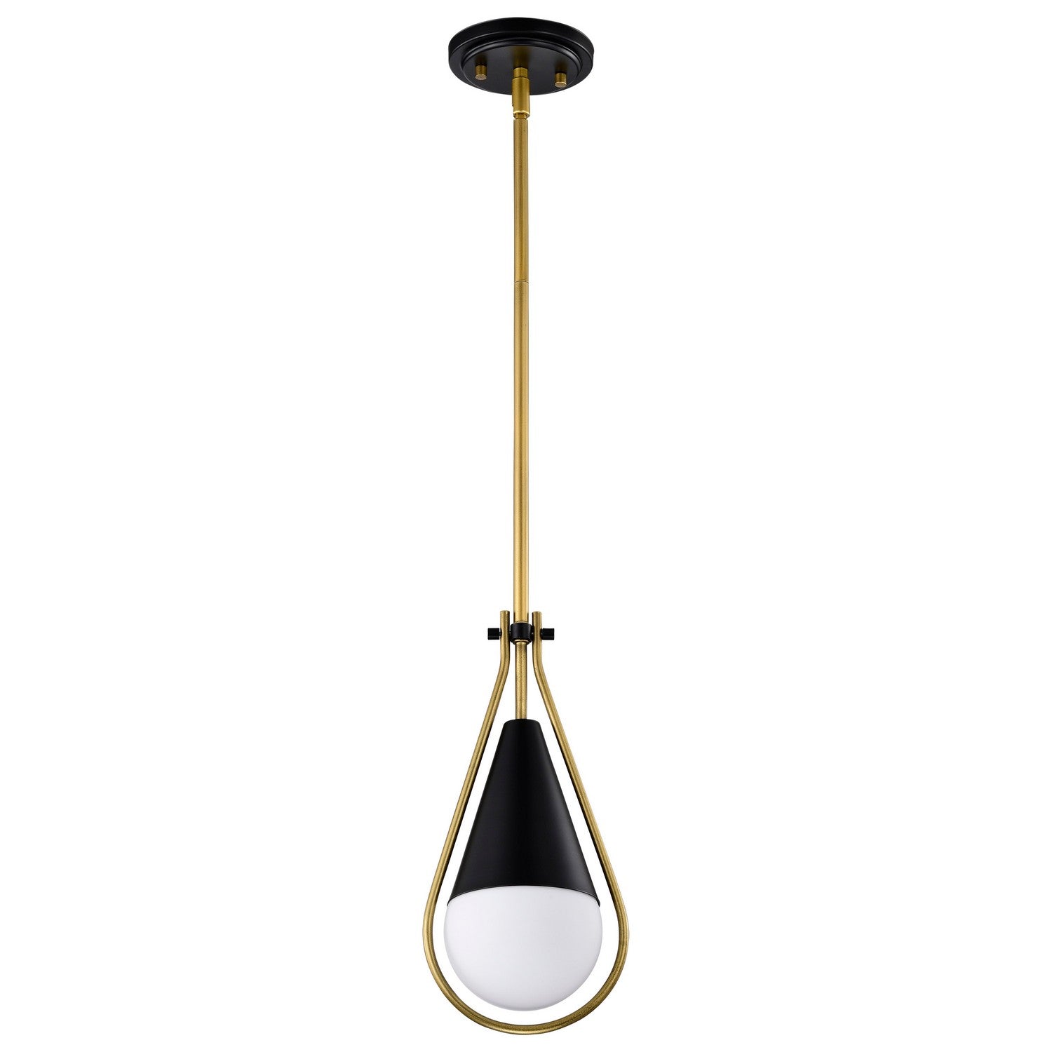 Nuvo Lighting - 60-7903 - One Light Pendant - Admiral - Matte Black