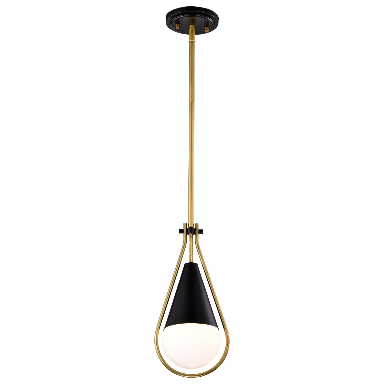 Nuvo Lighting - 60-7903 - One Light Pendant - Admiral - Matte Black