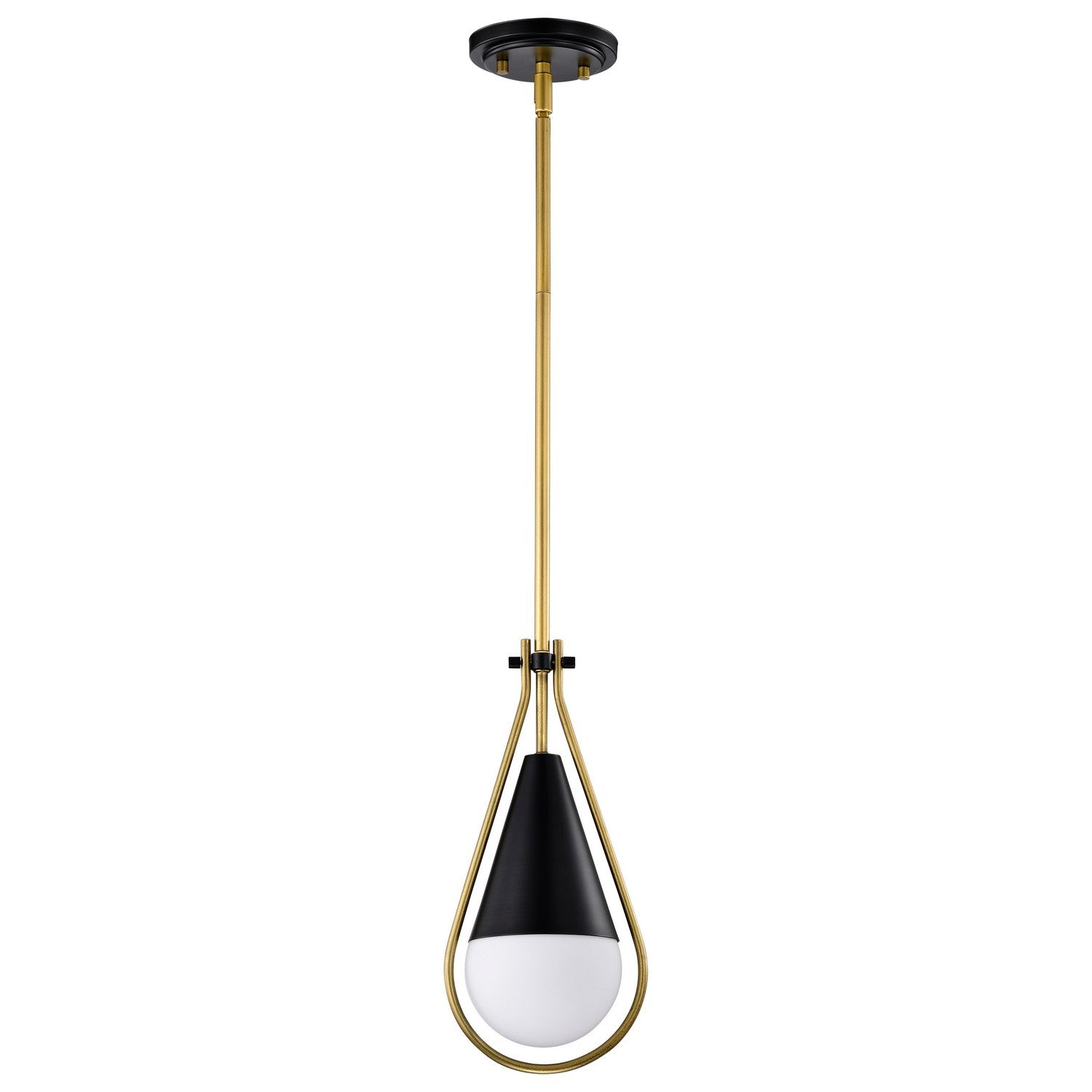 Nuvo Lighting - 60-7903 - One Light Pendant - Admiral - Matte Black