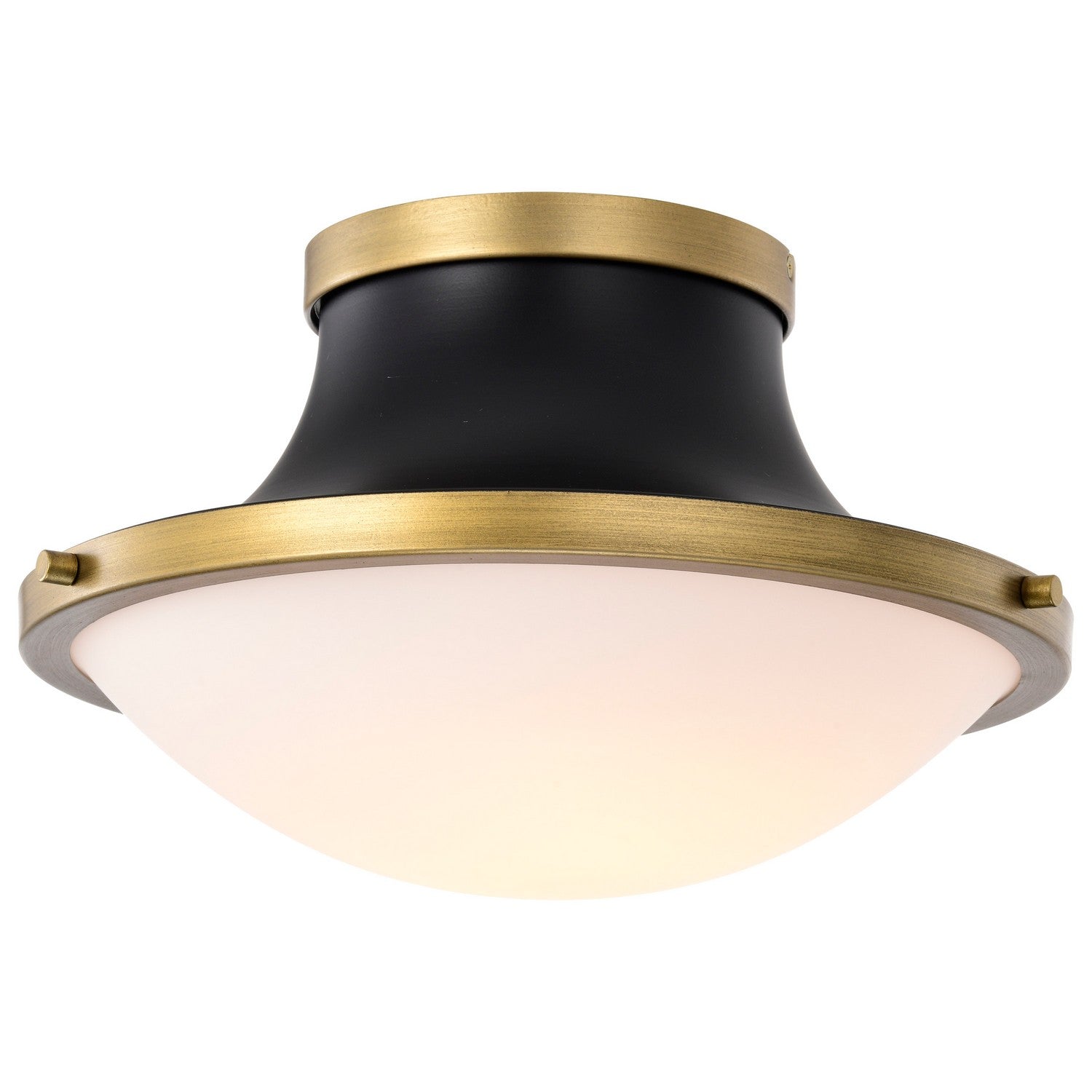 Nuvo Lighting - 60-7905 - One Light Flush Mount - Lafayette - Matte Black