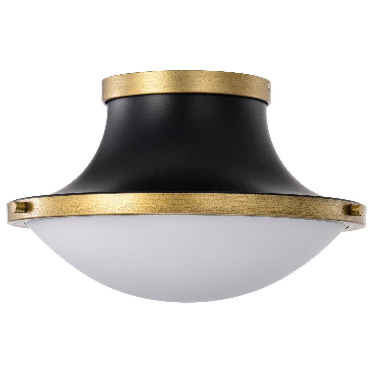 Nuvo Lighting - 60-7905 - One Light Flush Mount - Lafayette - Matte Black