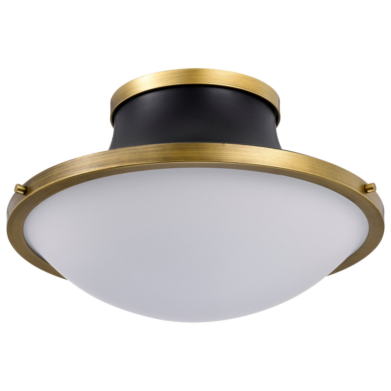 Nuvo Lighting - 60-7906 - Three Light Flush Mount - Lafayette - Matte Black