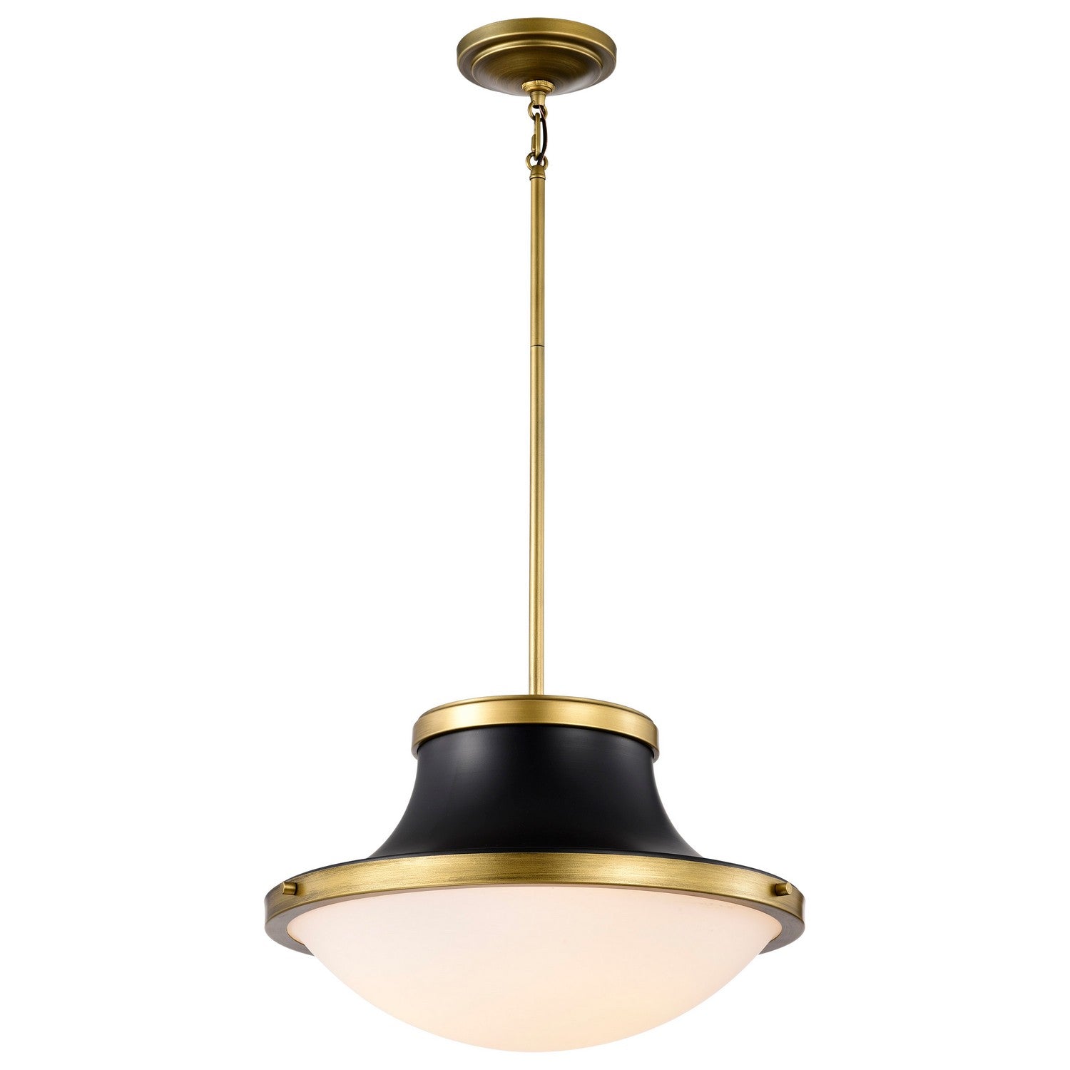 Nuvo Lighting - 60-7908 - One Light Pendant - Lafayette - Matte Black