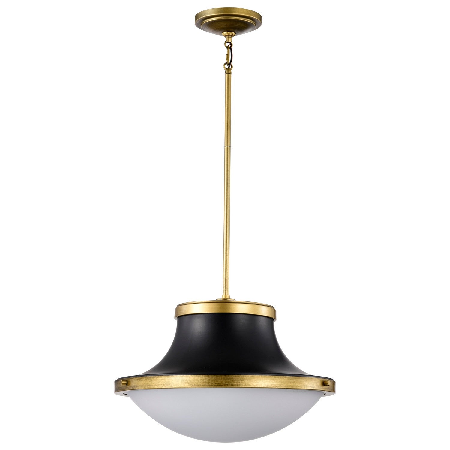 Nuvo Lighting - 60-7908 - One Light Pendant - Lafayette - Matte Black