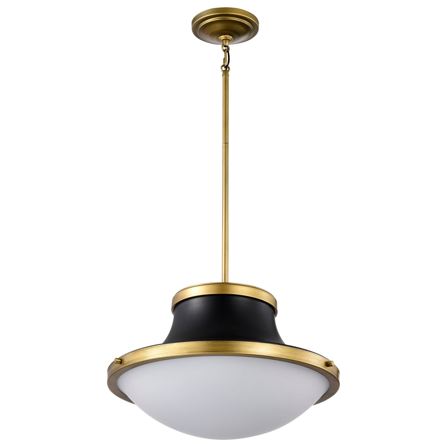 Nuvo Lighting - 60-7908 - One Light Pendant - Lafayette - Matte Black