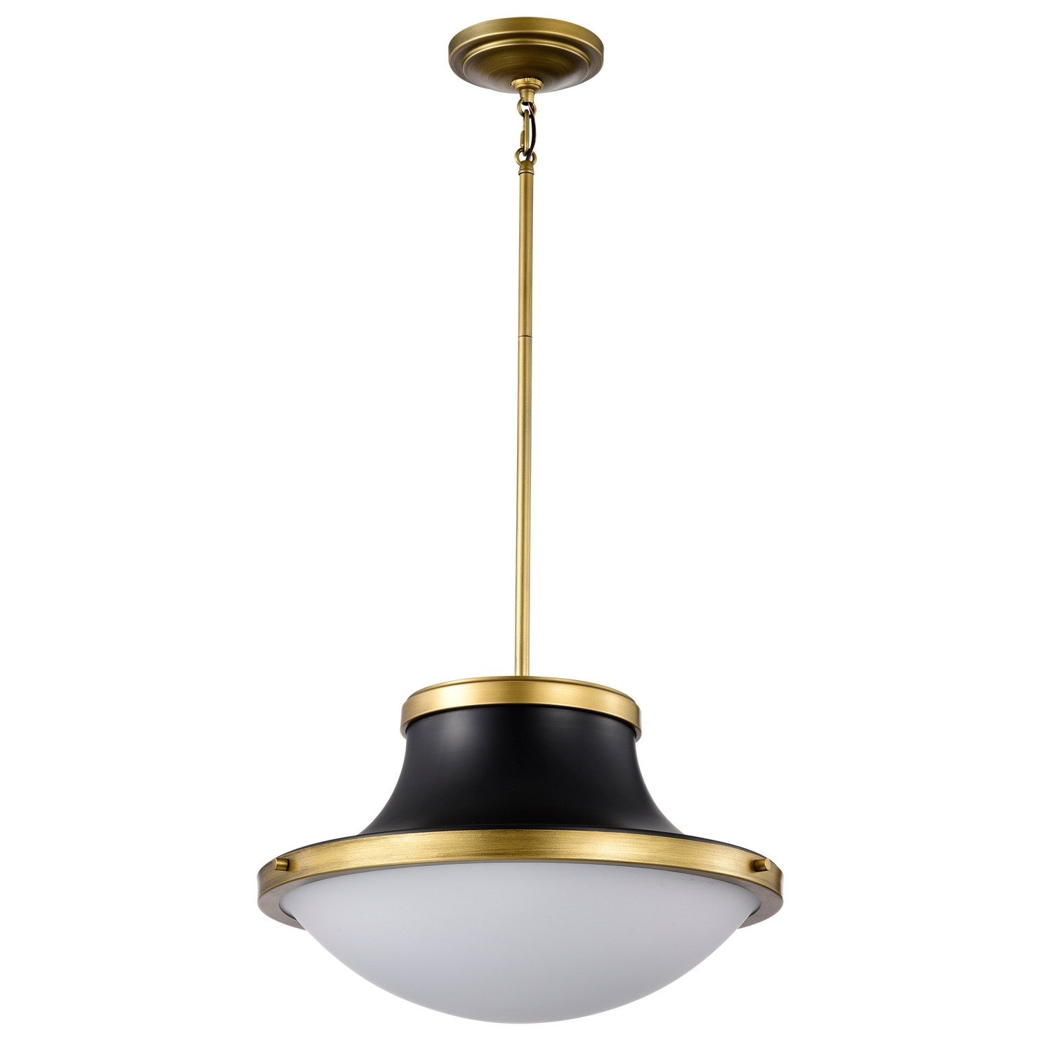 Nuvo Lighting - 60-7908 - One Light Pendant - Lafayette - Matte Black