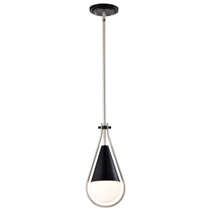 Nuvo Lighting - 60-7912 - One Light Pendant - Admiral - Matte Black