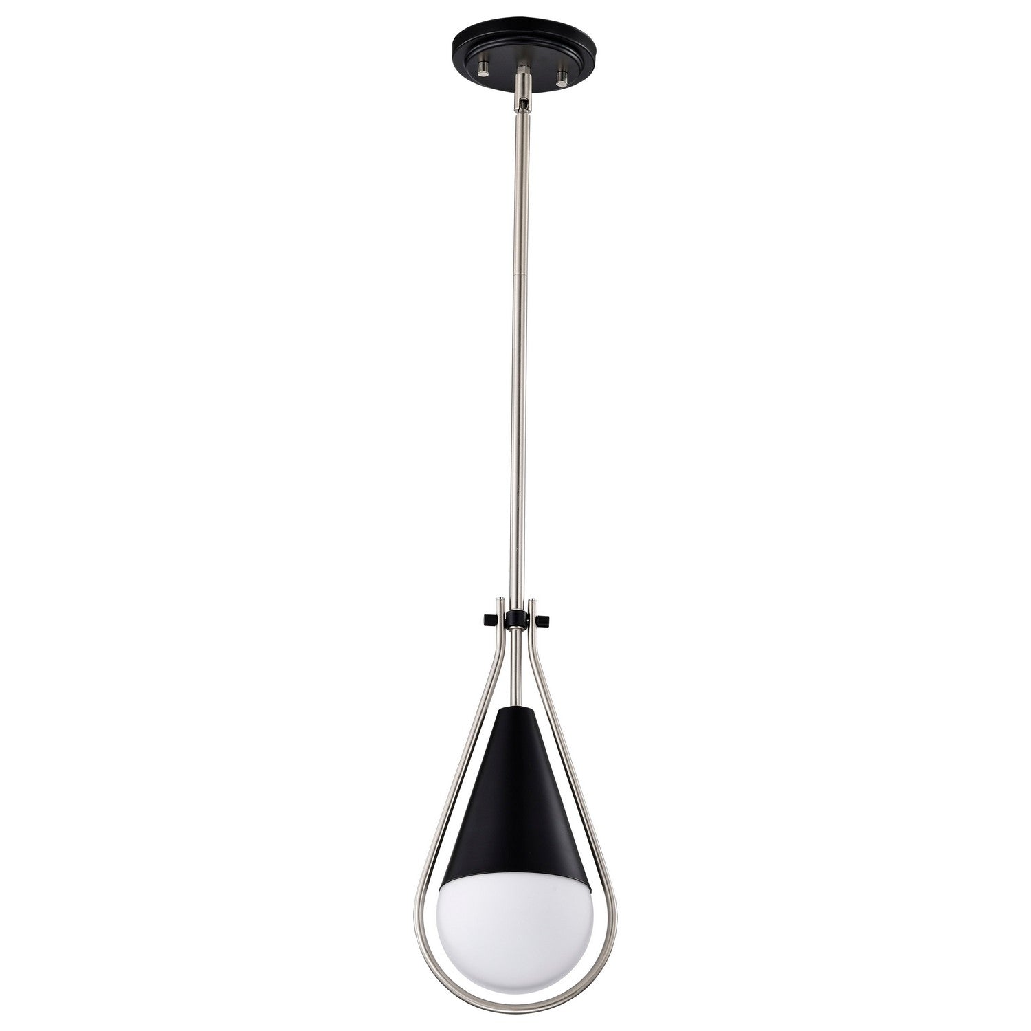 Nuvo Lighting - 60-7912 - One Light Pendant - Admiral - Matte Black