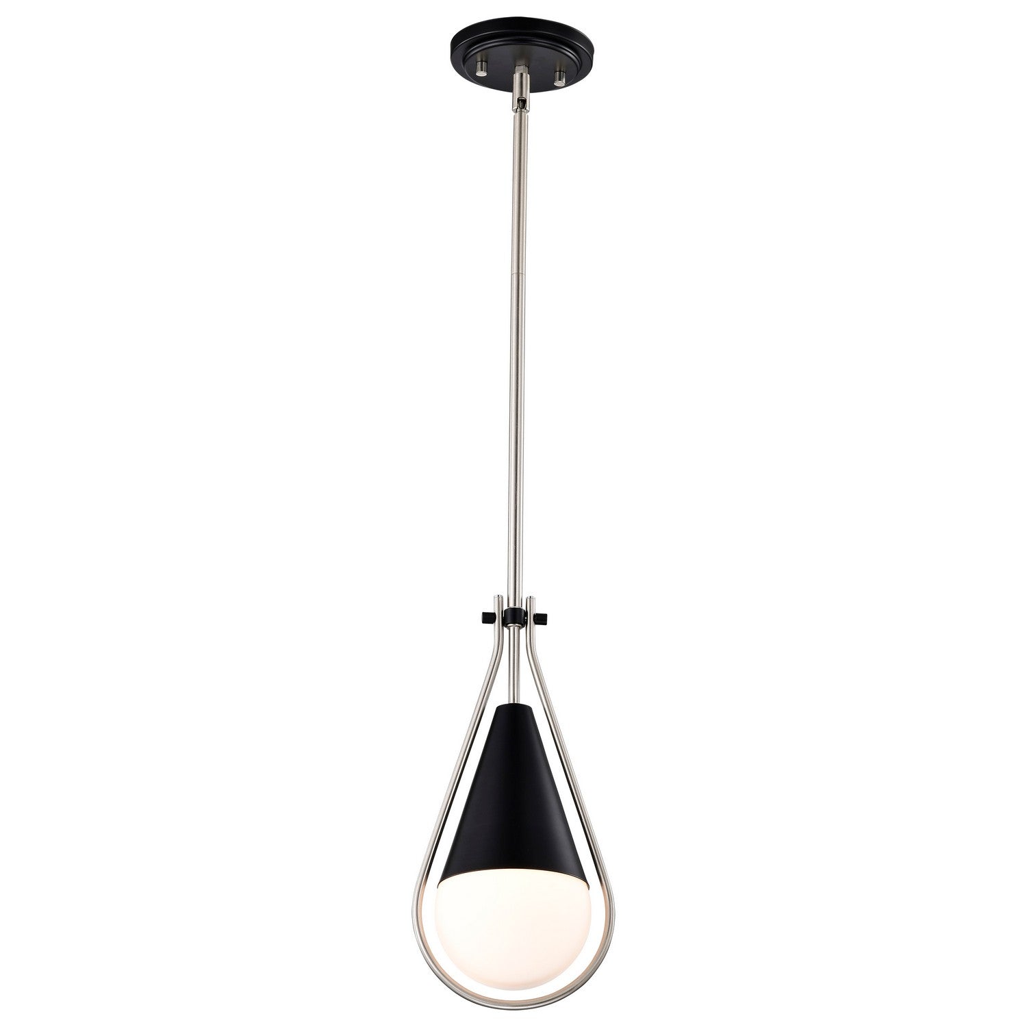 Nuvo Lighting - 60-7912 - One Light Pendant - Admiral - Matte Black