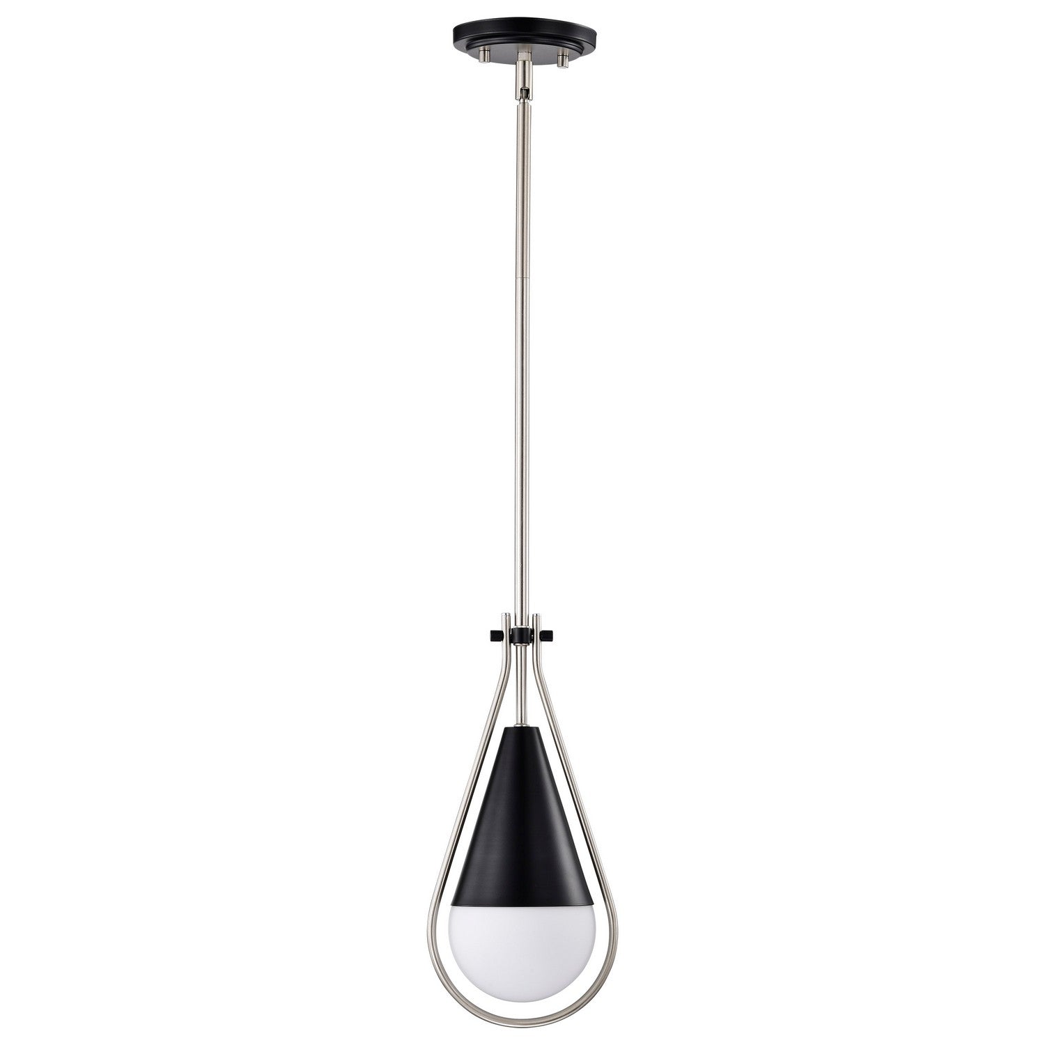 Nuvo Lighting - 60-7912 - One Light Pendant - Admiral - Matte Black