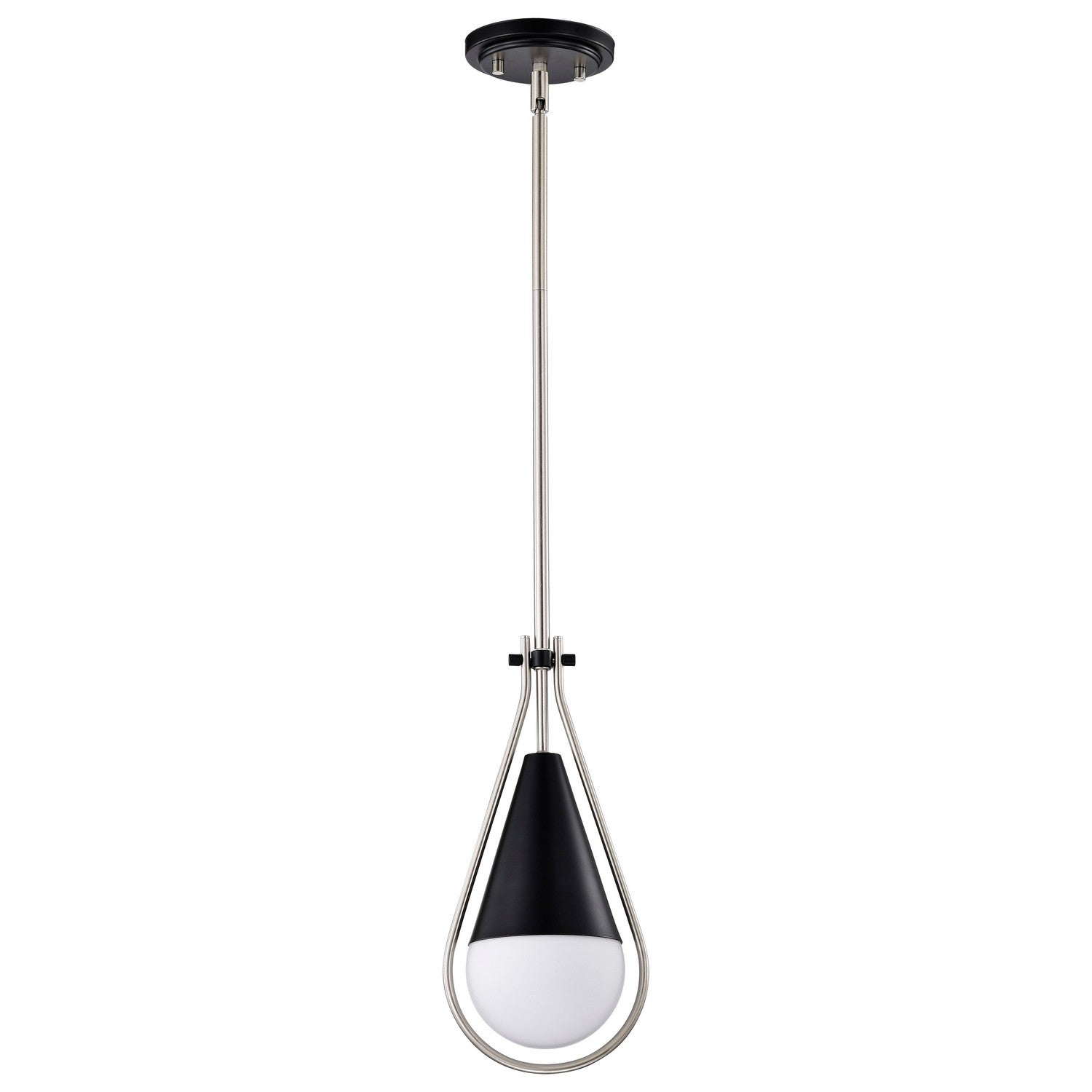 Nuvo Lighting - 60-7912 - One Light Pendant - Admiral - Matte Black