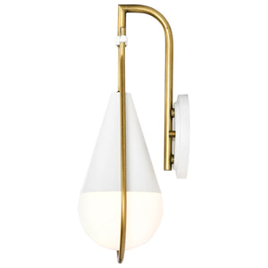 Nuvo Lighting - 60-7921 - One Light Wall Sconce - Admiral - Matte White