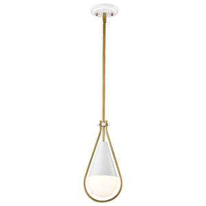 Nuvo Lighting - 60-7922 - One Light Pendant - Admiral - Matte White