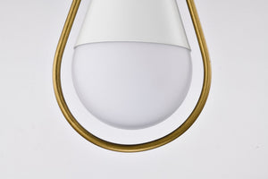 Nuvo Lighting - 60-7922 - One Light Pendant - Admiral - Matte White