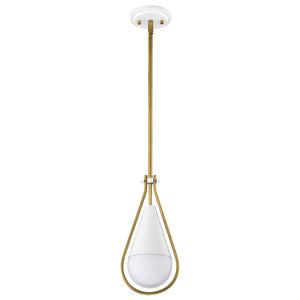 Nuvo Lighting - 60-7922 - One Light Pendant - Admiral - Matte White