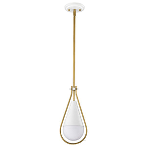 Nuvo Lighting - 60-7922 - One Light Pendant - Admiral - Matte White