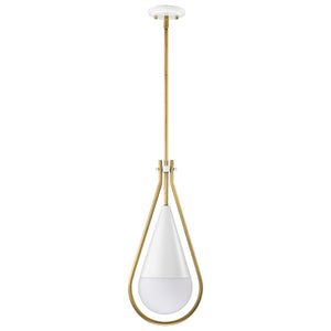 Nuvo Lighting - 60-7923 - One Light Pendant - Admiral - Matte White