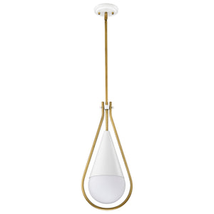 Nuvo Lighting - 60-7923 - One Light Pendant - Admiral - Matte White