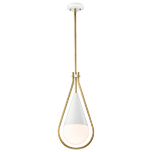 Nuvo Lighting - 60-7923 - One Light Pendant - Admiral - Matte White